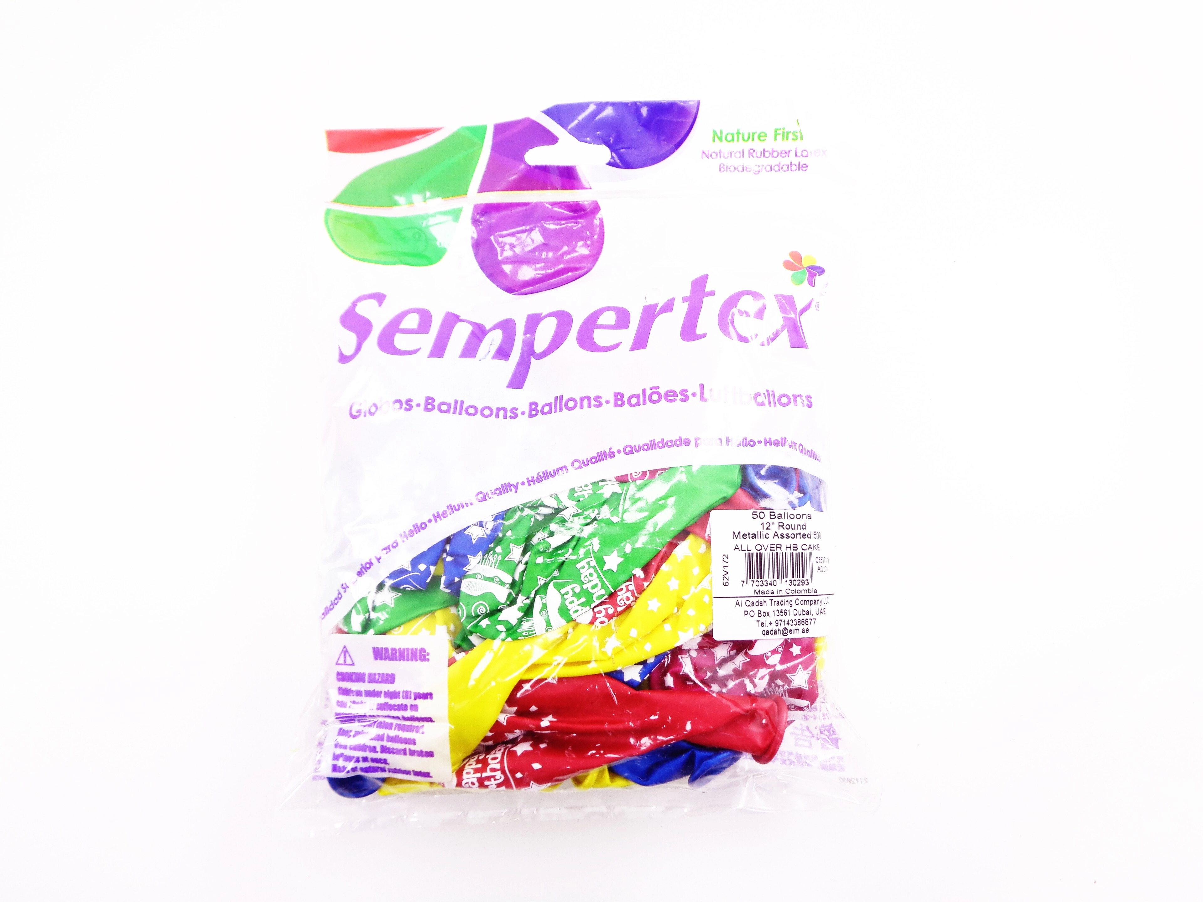 12" Round Balloons - 50pcs