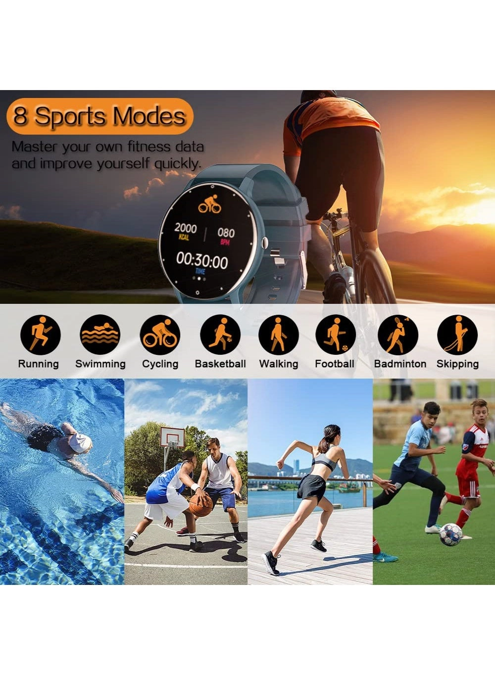 Smart Watch - 2.01”