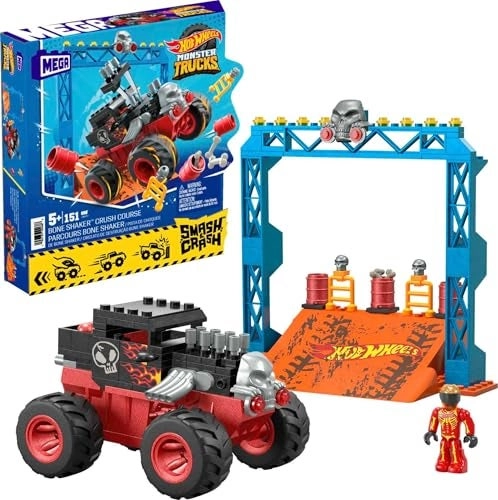 MEGA Smash Crash Bone Shaker Crush Course - 151 Pieces