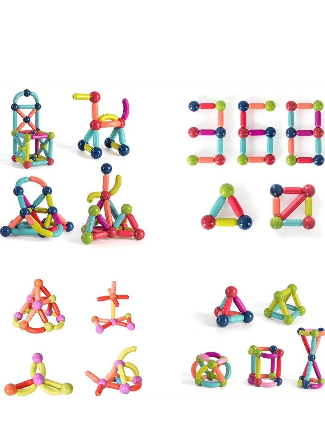 Magnetic Building Blocks - 42 pcs