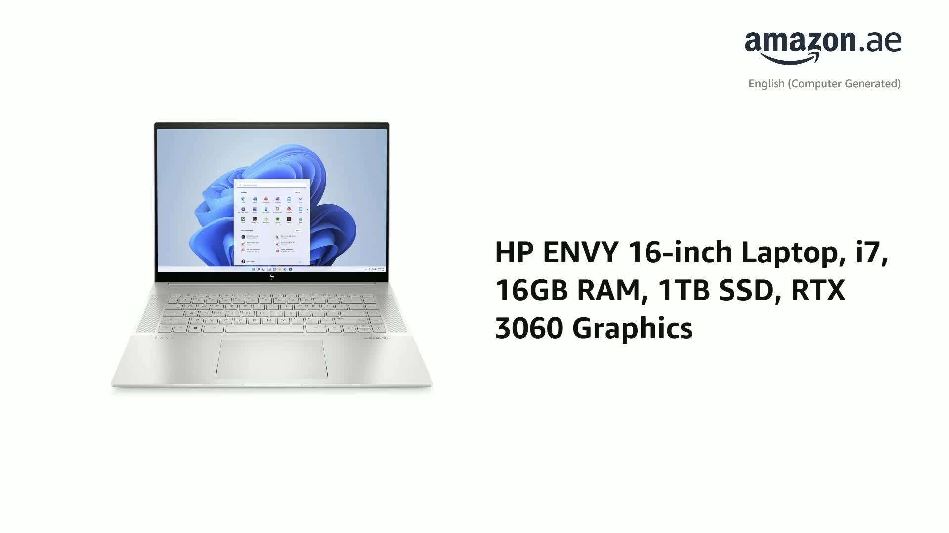 ENVY 16-h0005ne - 16'' Core i7 16GB DDR5 1000GB SSD