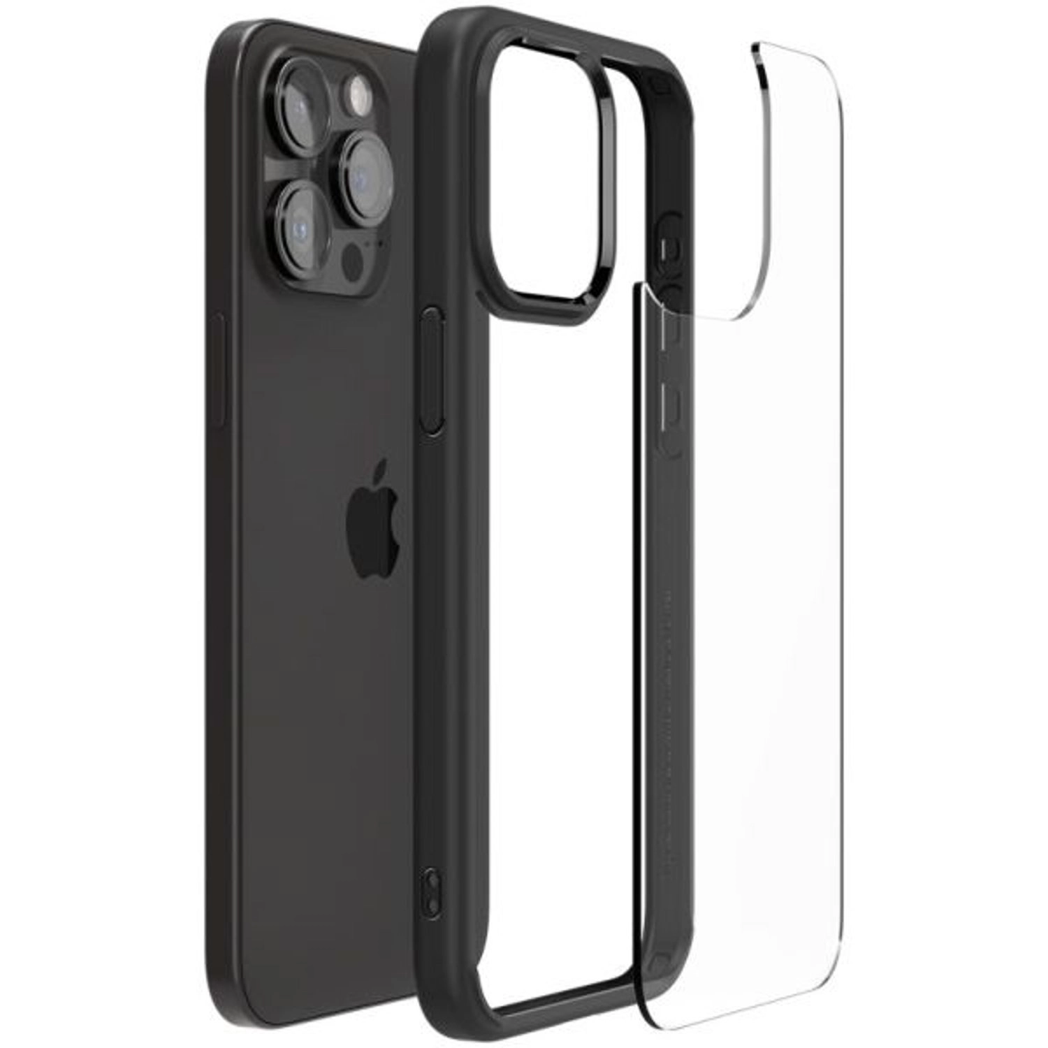 Crystal Hybrid Matte Case for Apple iPhone 15 Pro