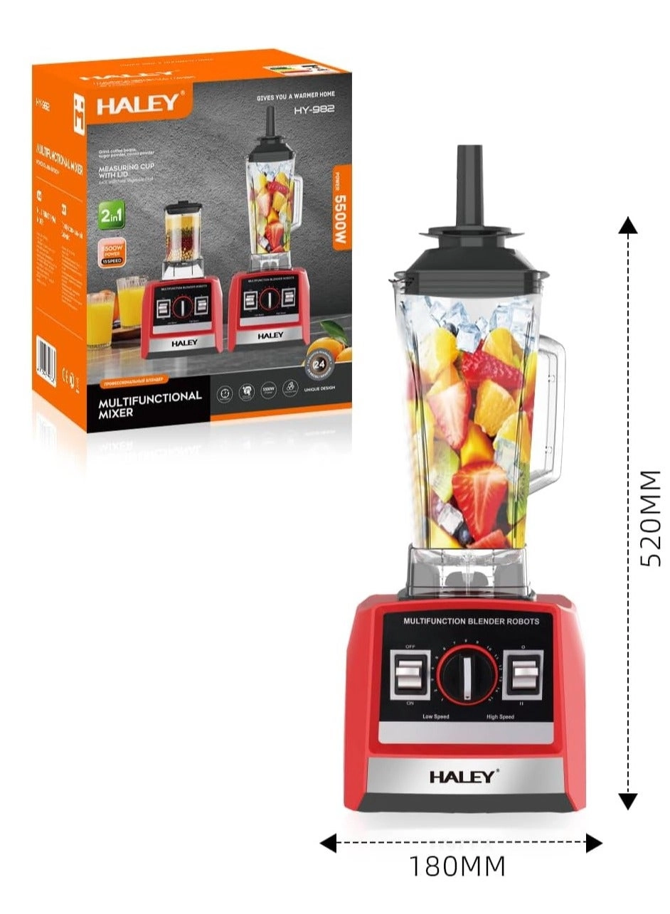 HY-982 - Commercial Grade 2-in-1 Multifunction Stainless Steel Blades