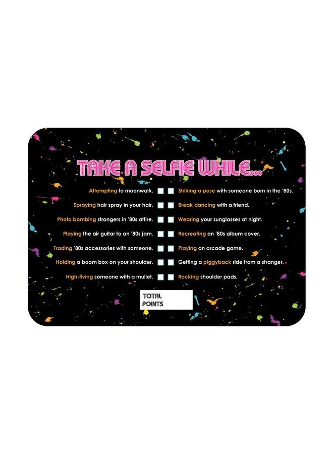 Retro Selfie Scavenger Hunt - 12 piece(s)