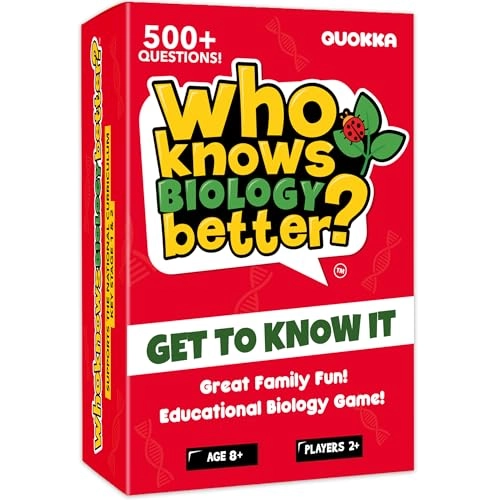 Who Knows Biology Better - Educational Trivia Card Game