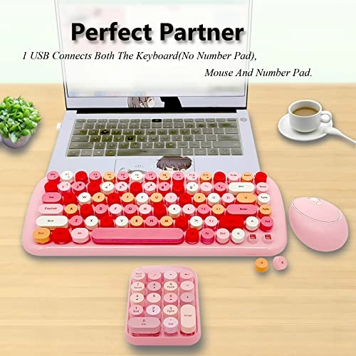 X910 - Wireless Numeric Keypad Black Red