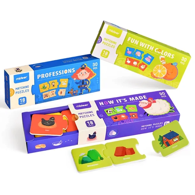 How Its Made Matching Puzzle - 18 Months 30 pieces