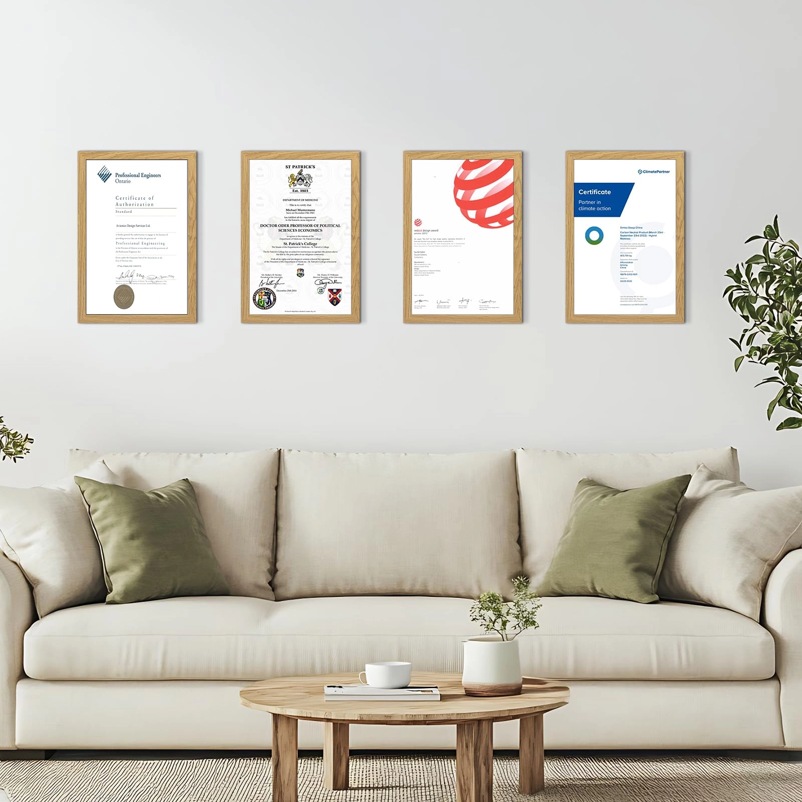 A4 Picture Frames - 21x29.7cm