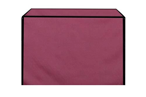 Washing Machine Cover - Compatible for Samsung 8 kg WW80K5210WW Front Load Maroon