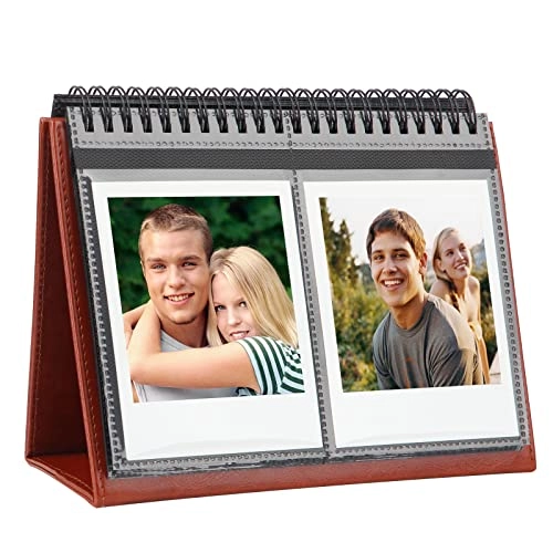 3.5x4.5" 64 Pockets Desk Calendar Album
