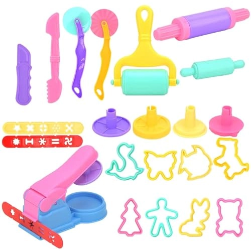 Play dough Tools and Cutters - 3+ 22 pieces