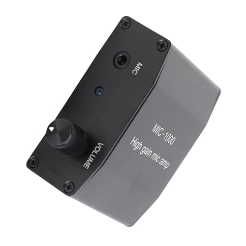 Microphone Amplifier - High sensitivity ALC 1000x amplification