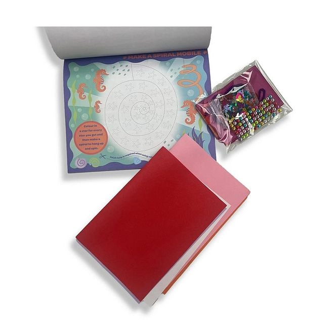 Under the Sea Reward Chart & Craft Activity Kit - 169 Pieces markers or crayons