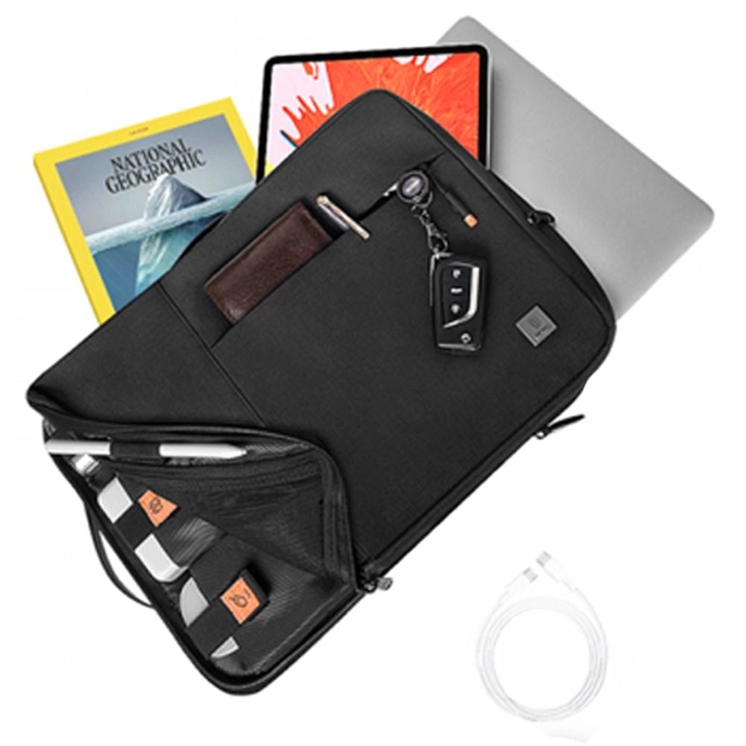Alpha Double Layer Sleeve Bag for 15.4-Inch Laptop