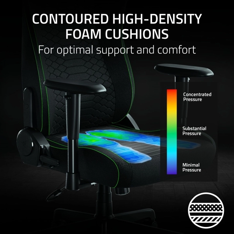 Iskur V2 X - Built-in Lumbar Support 152-degree Recline