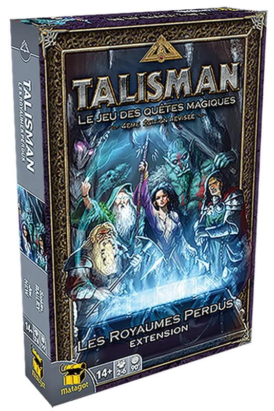 Talisman: The Sacred Source + Talisman: Lost Kingdoms + Bottle Opener (French)