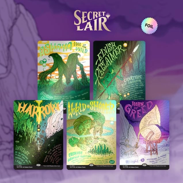 Wizards of the Coast Secret Lair Garden Buds - Foil