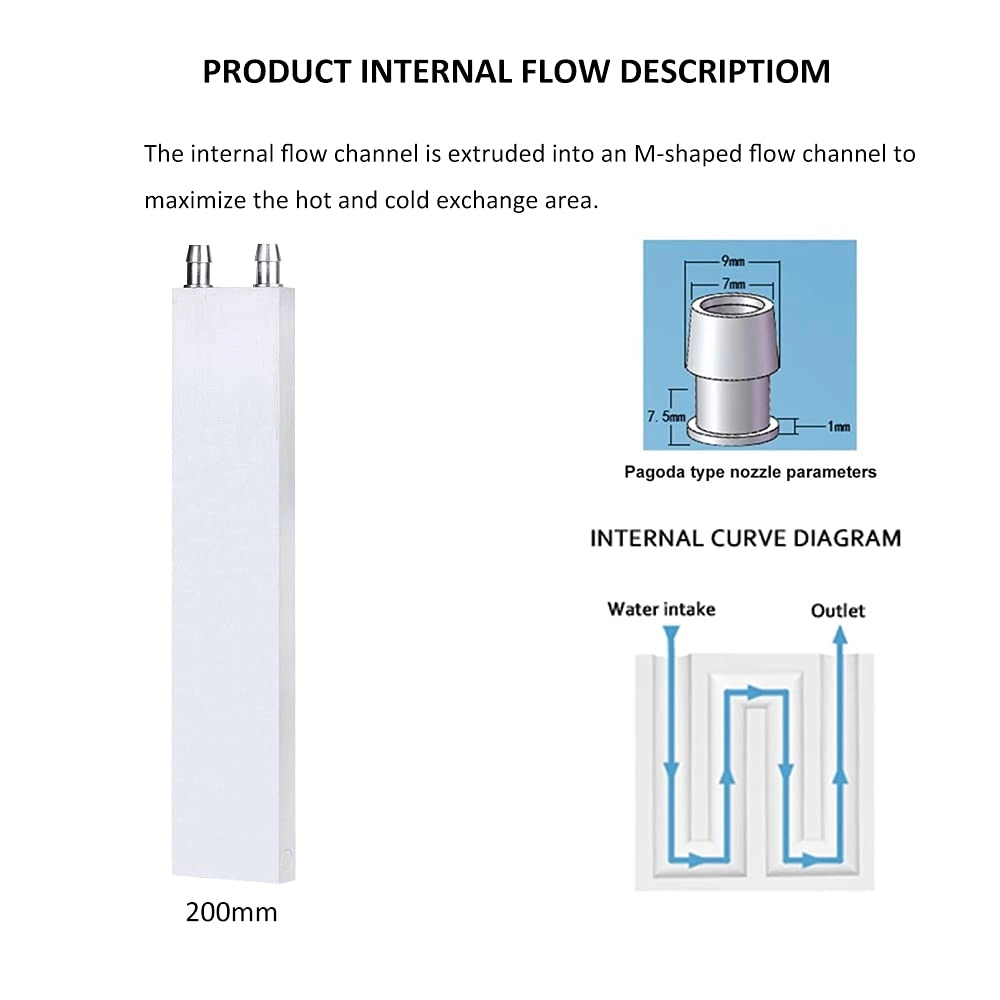 Aluminum Water Cooling Block