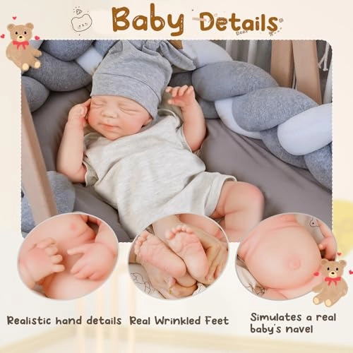 Reborn Baby Doll - 20 Inch Silicone Boy
