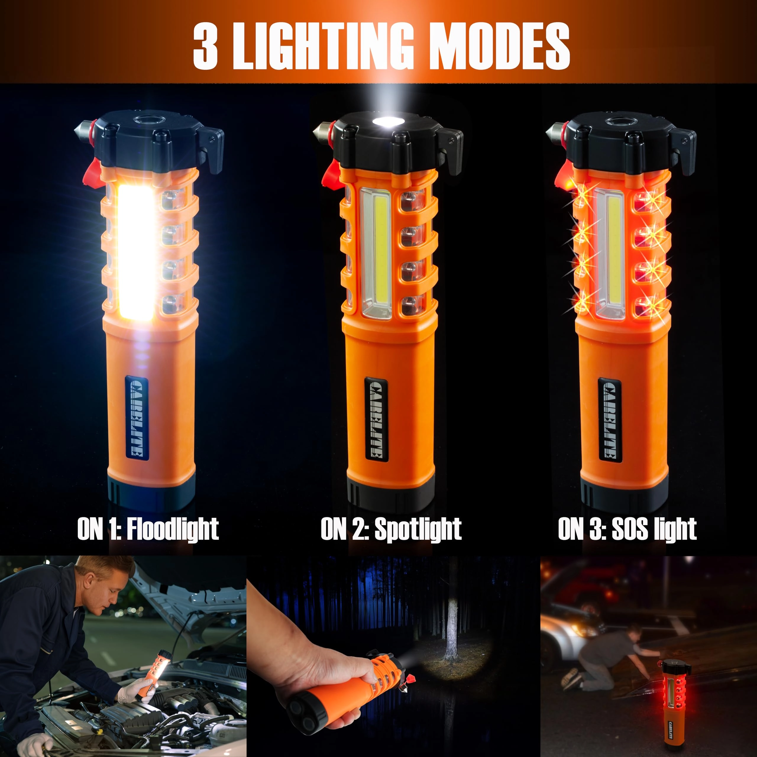 Emergency Flashlight - 6000 Kelvin