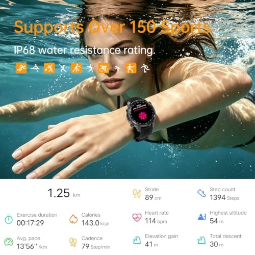 W10-PRO-US - 1.43-inch AMOLED 450mAh