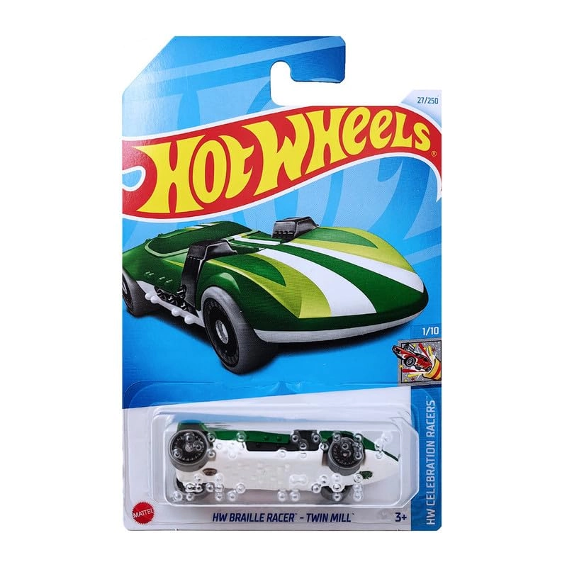 HW Braille racer Twin Mill - 1:64 1pcs