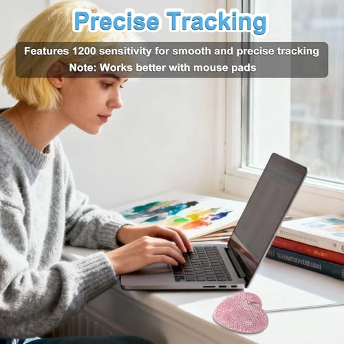 Wired Heart Mouse - USB