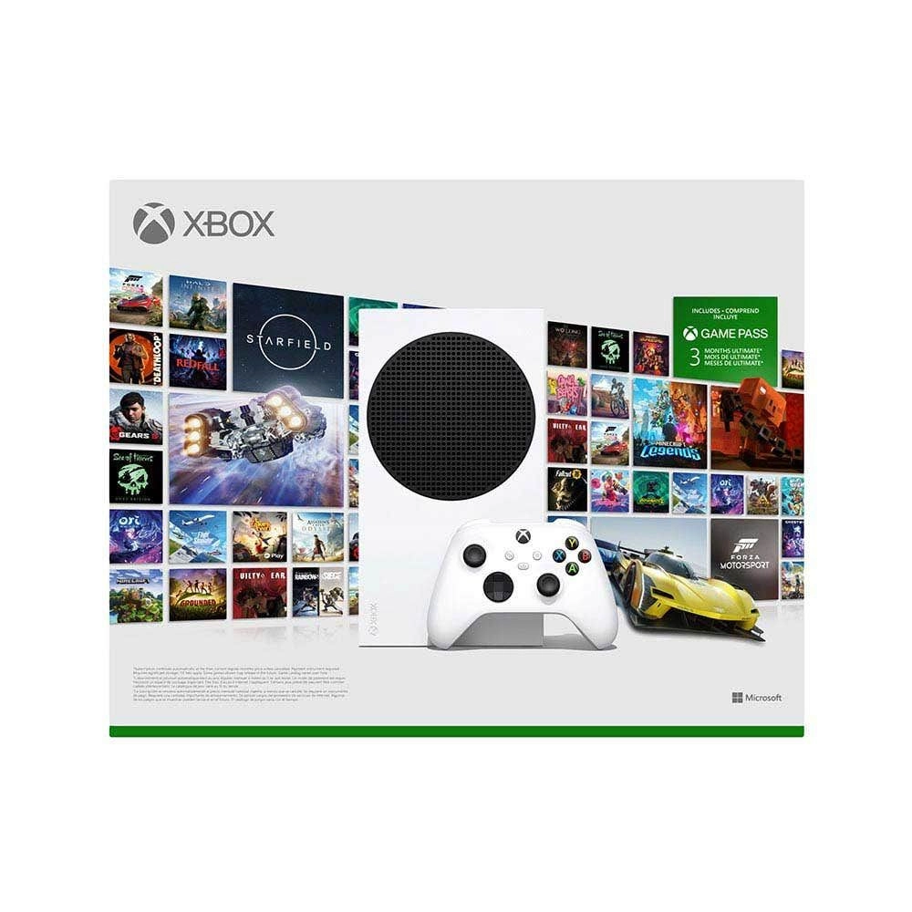 Xbox Series S - 512GB + Game Pass - 3 Months + Wireless Controller - Black