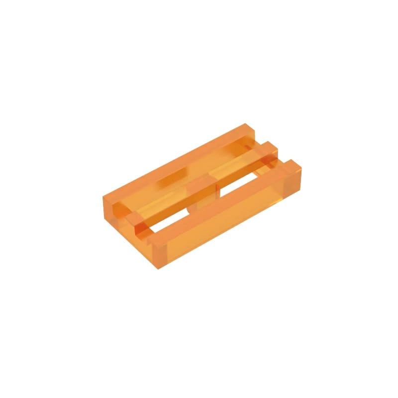 BrickBuddy GDS-602 Tile Special 1x2 Grille with Bottom Groove - 2412106