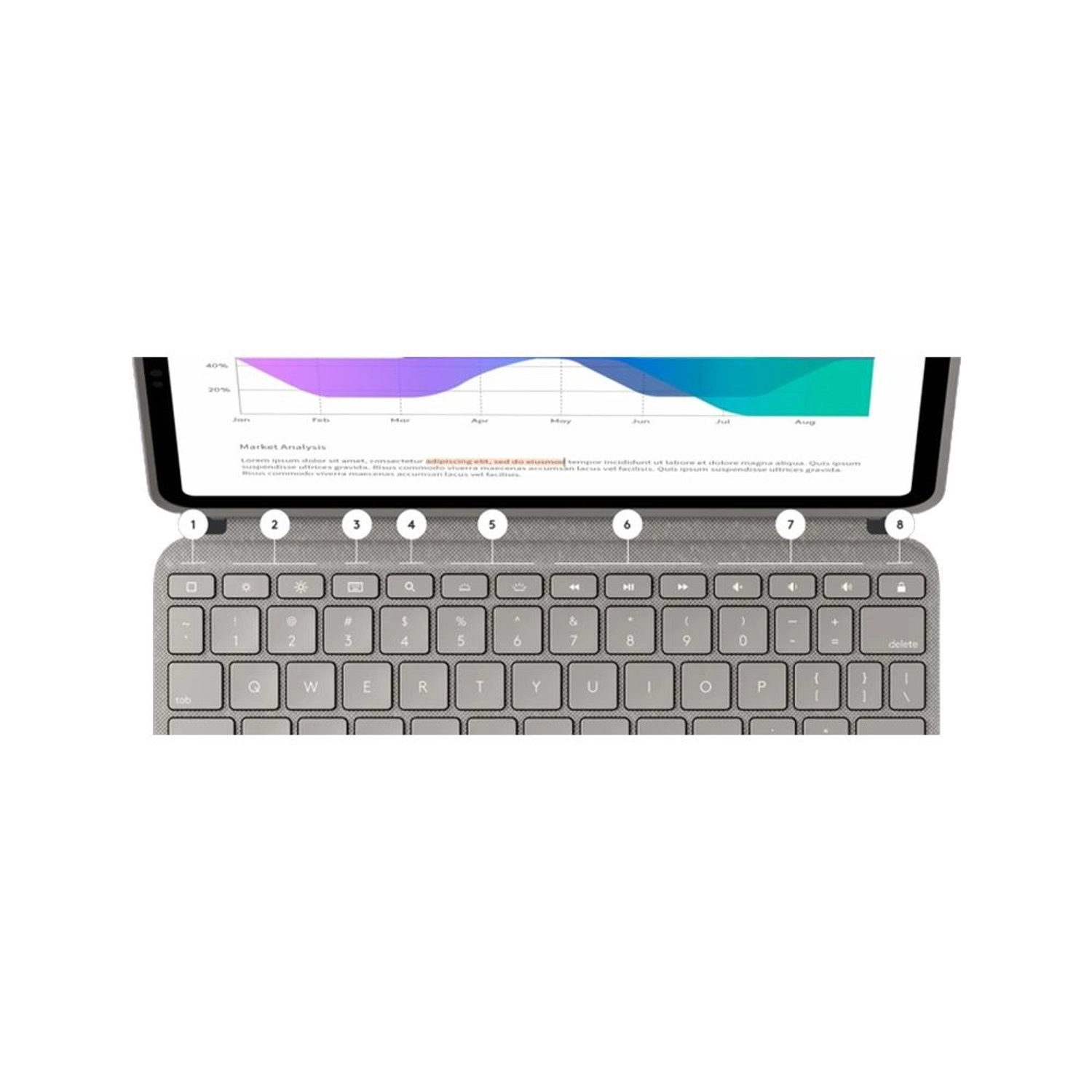 Keyboard Case with Trackpad for iPad Pro 12.9-inch