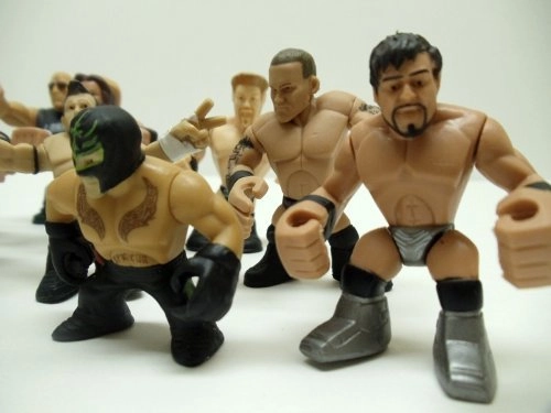 Rumblers Wrestling Figures (1) 15 pcs