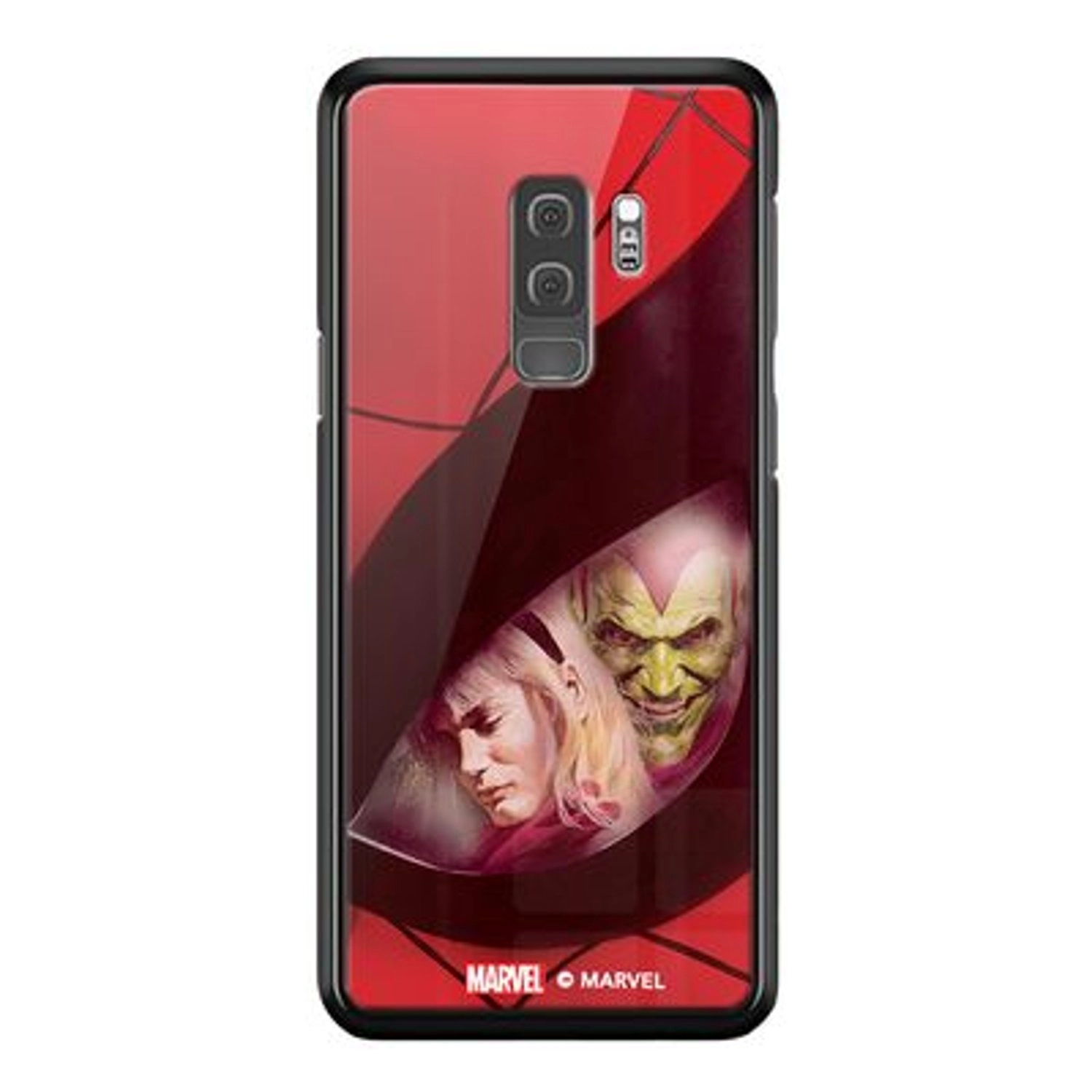 Wackylicious Gwen Stacy And Green Goblin Back Case for Galaxy S9 Plus