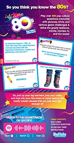 Like Totally 80's: Pop Culture Trivia