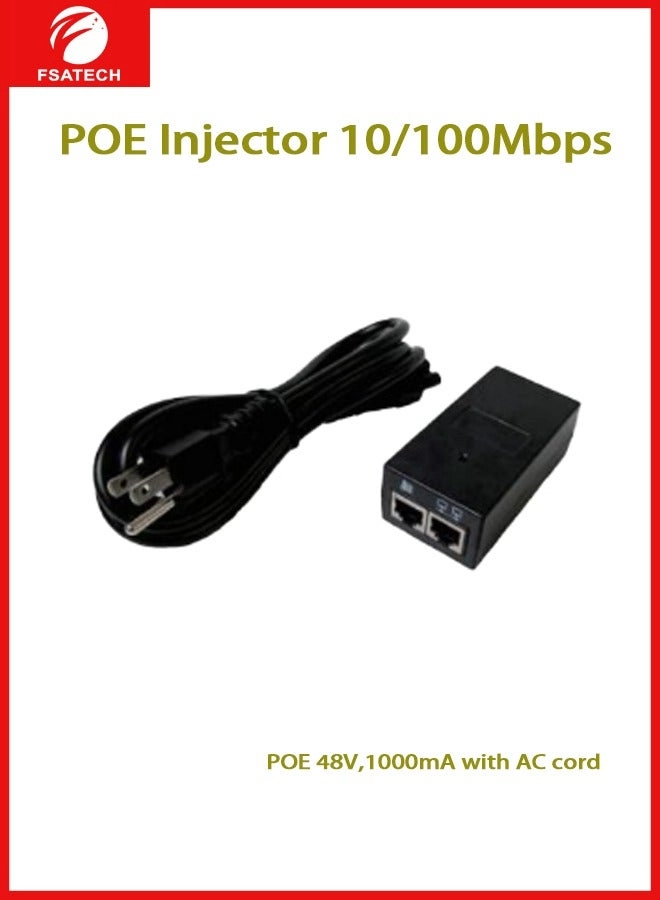 FSATECH POE-01103 - 2 48W 48V 100Mbps