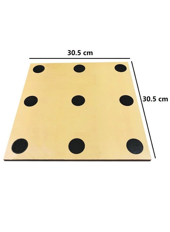 Shisima - 2 in 1 Wooden Octagon and Tic Tac Toe