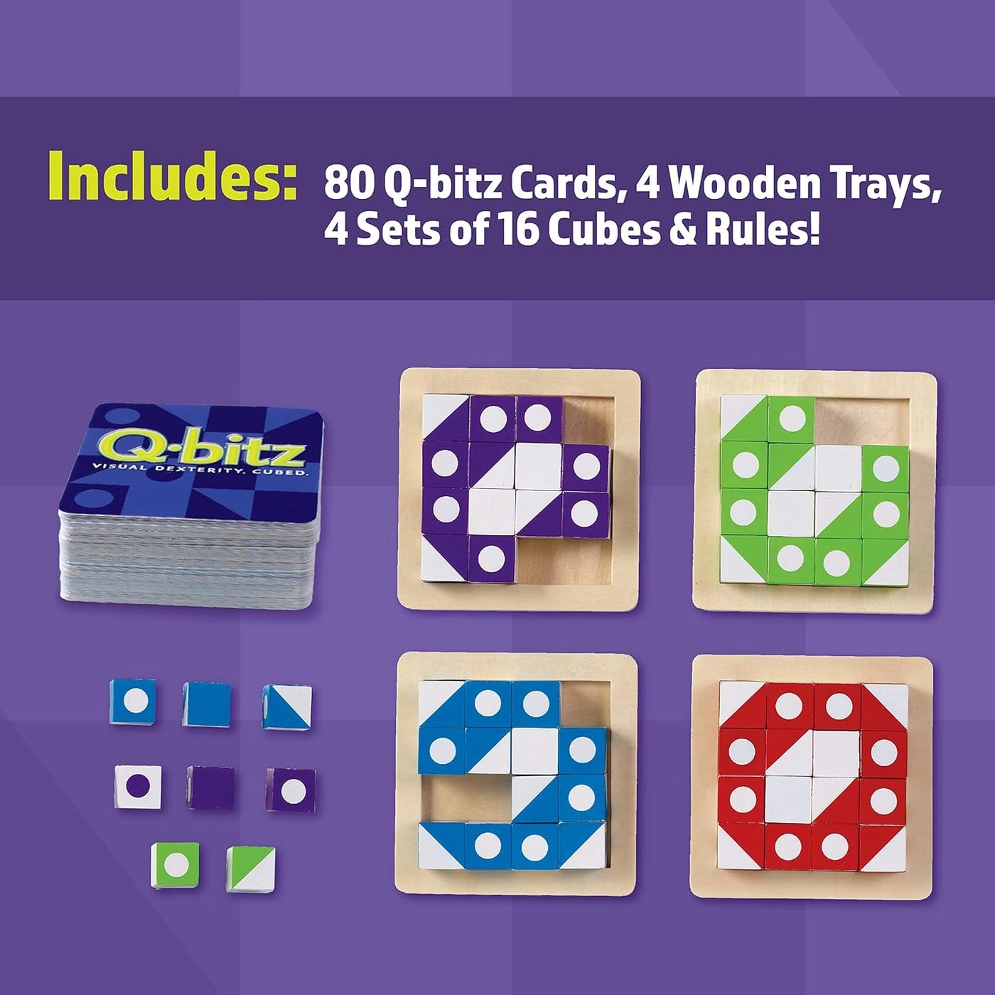 Q-Bitz Puzzle - 80 pcs