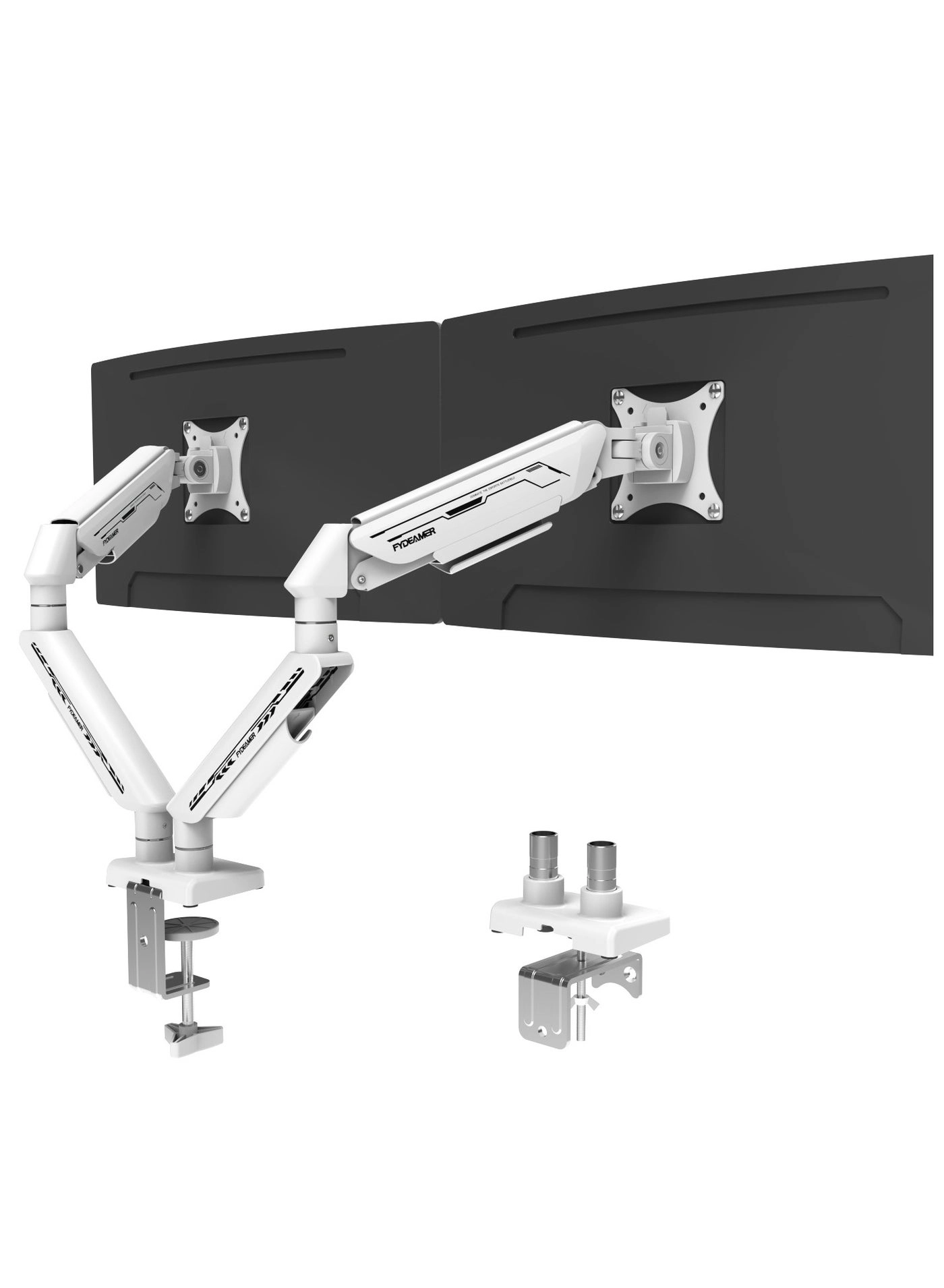 PC Monitor Arm - Dual Arm 17-35 inches 75x75mm 100x100mm