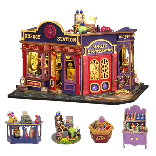 Miniature House Kit - DIY Wooden 3D