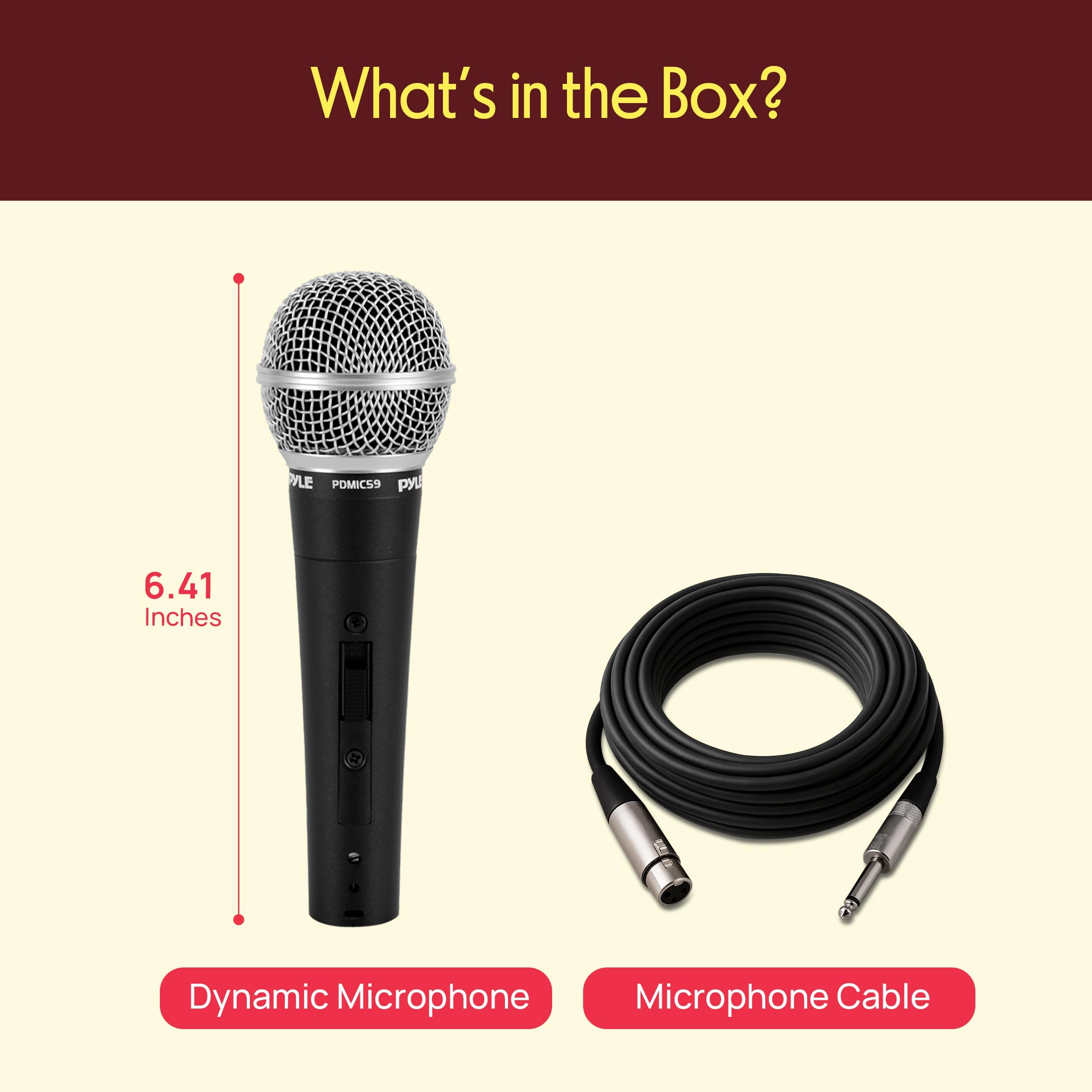 PDMIC59X2 XLR Microphone