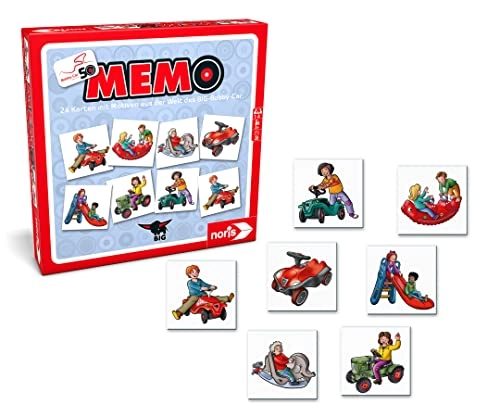 Big Bobby Car Memo - 3 years and up