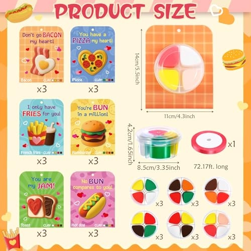 Air Dry Clay Kit - air dry clay 18 pcs.