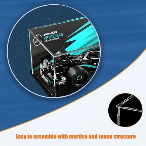 Acrylic Display Case - 30 x 15 x 10 cm Clear Dustproof