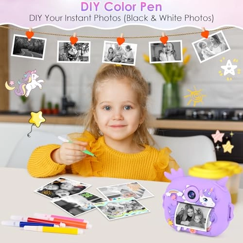 GuKKK 1080P Children's Camera - 2.4 Inch Screen 32GB Set