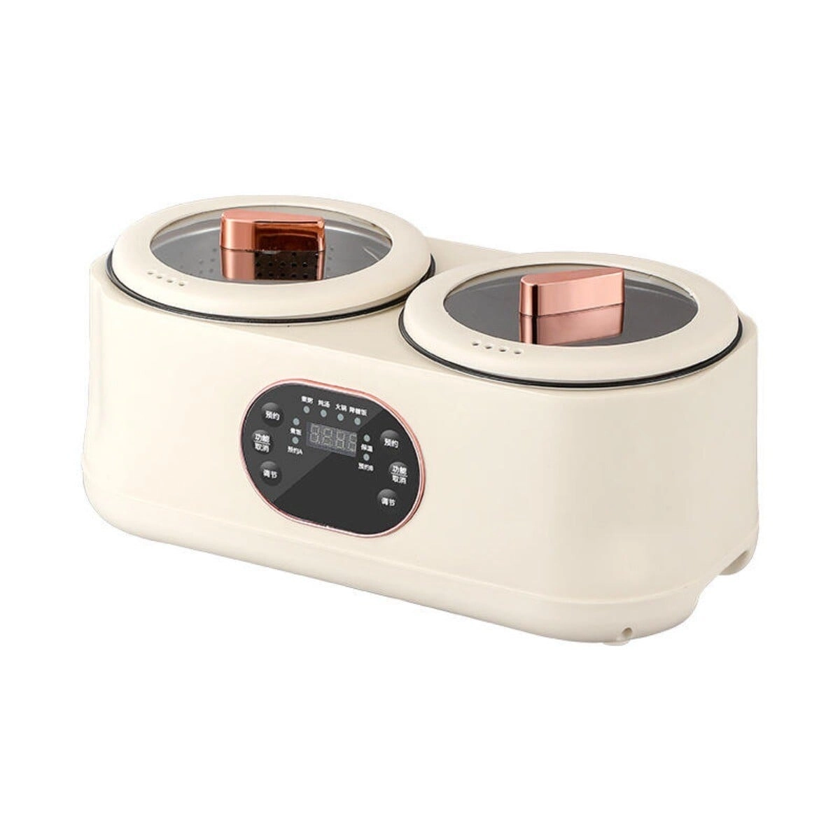 Tradeo Dual Pot Electric Multi Cooker - 2L