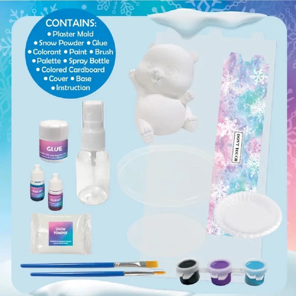 Snow Panda Color Your Own 24.5 cm
