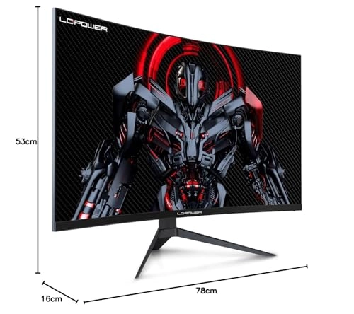 Curved QHD Monitor - LC-POWER 32 Inches 2560x1440