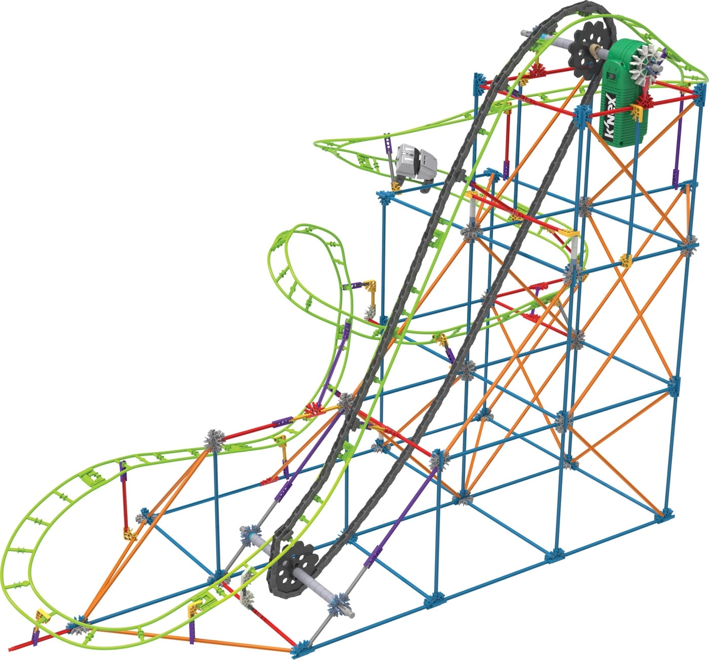 Typhoon Frenzy Roller Coaster - 51438 Gray