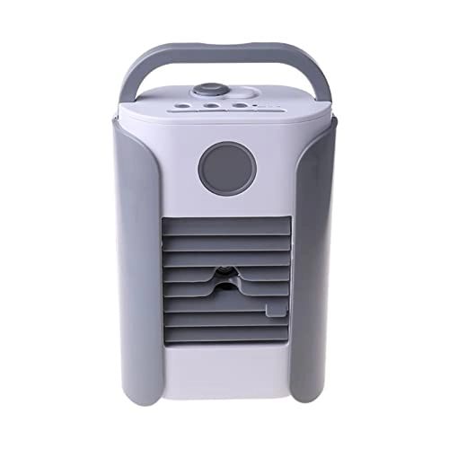 Portable Handheld Cooling Air Conditioner Fan - Dark blue 6-8 hours