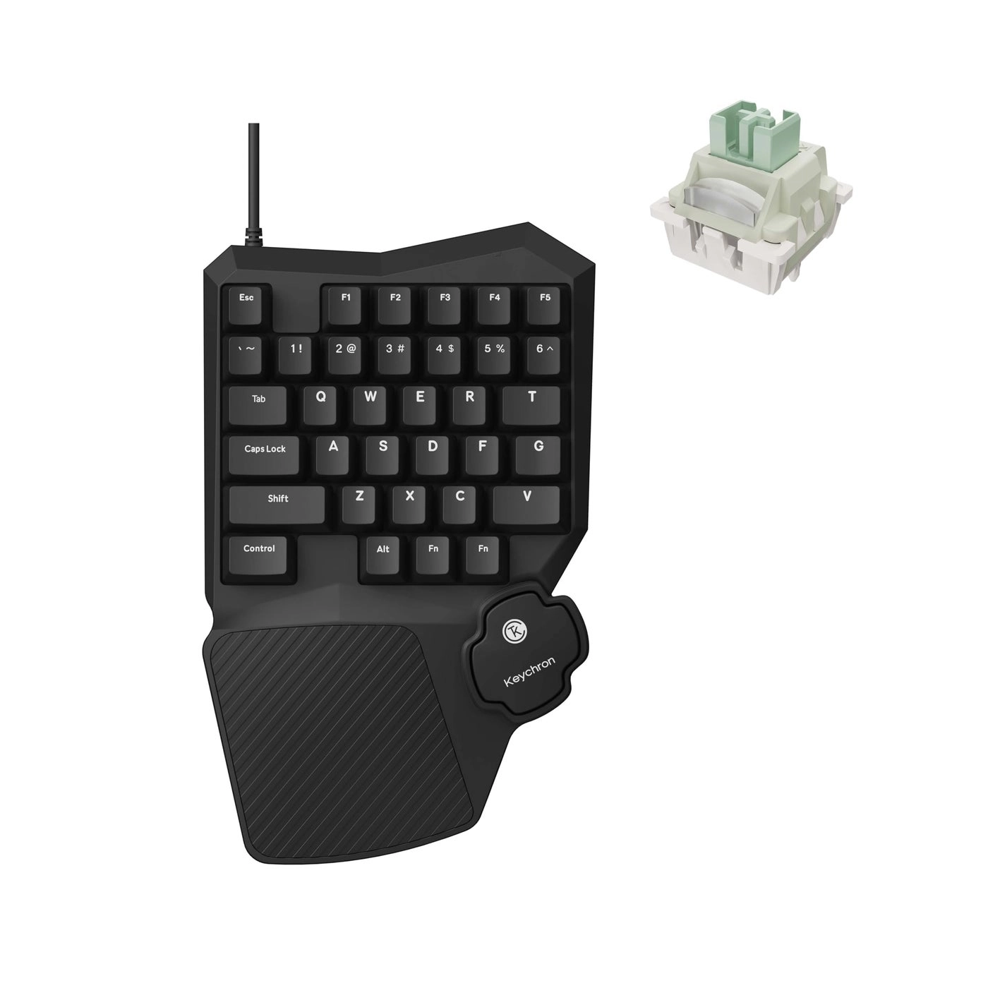 Keychron C0 HE - Wired One-Handed Gaming Keypad
