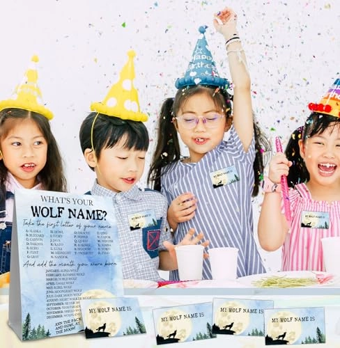 Game Sign - 5"x7" 1 + Name Stickers - 3.5"x2.1" 30